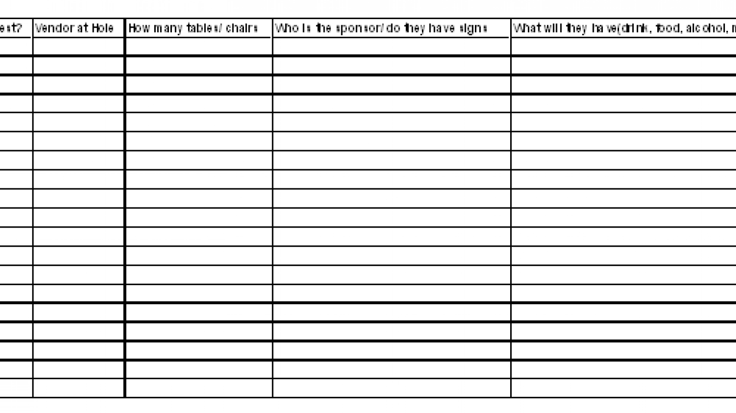 5 Key Templates to Help Run Your Golf Tournament