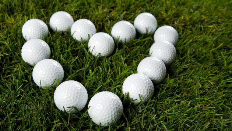 Heart Golf Balls Fundraising
